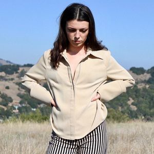Vintage Tan Lightweight Jacket